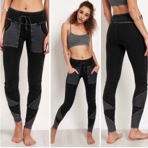 FP Movement by Free People Black and Gray Leggings